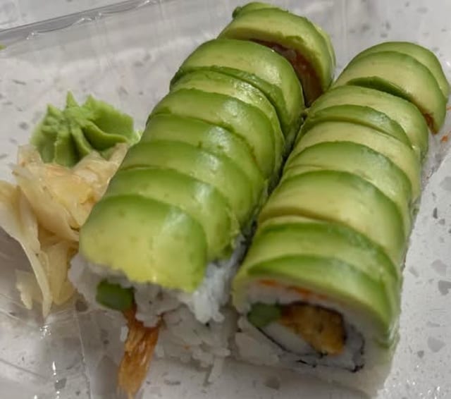 Green Dragon Roll.