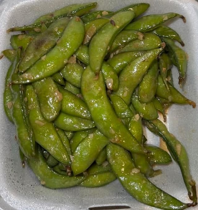 Garlic Edamame.